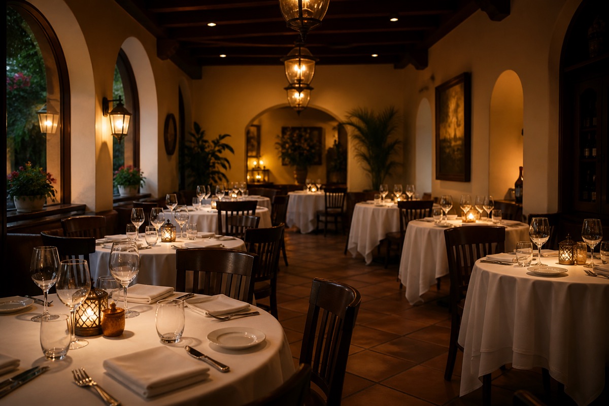 Restaurant dining room
